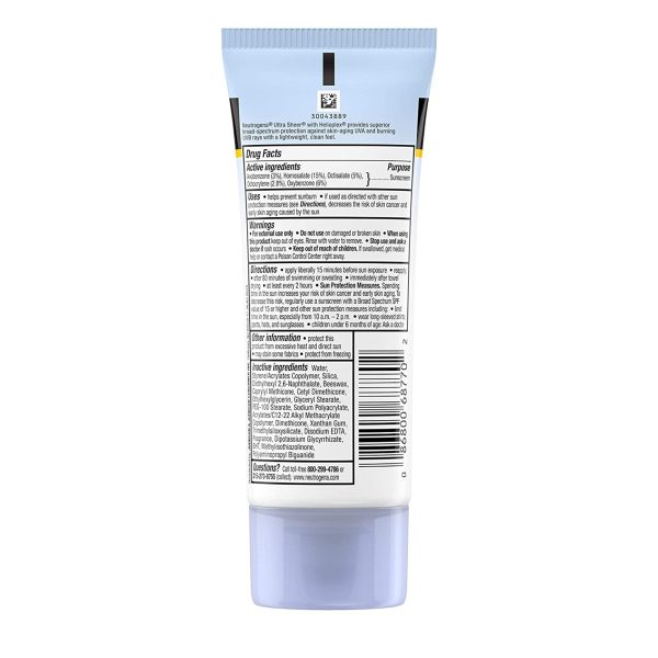 Neutrogena Ultra Sheer Sunblock Hot on Sale - Image 2