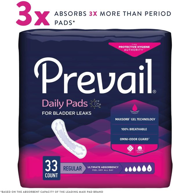Prevail Daily Pads Ultimate Bladder Control Pad Online Hot Sale - Image 5
