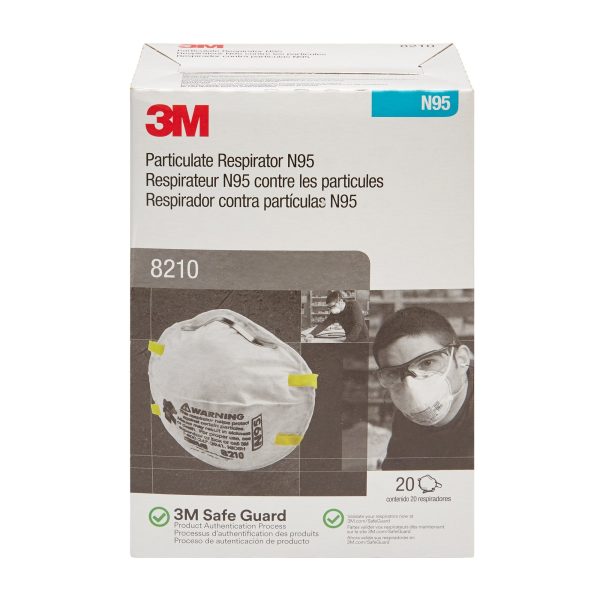 3M 8210 N95 Particulate Respirator Mask Cheap - Image 3