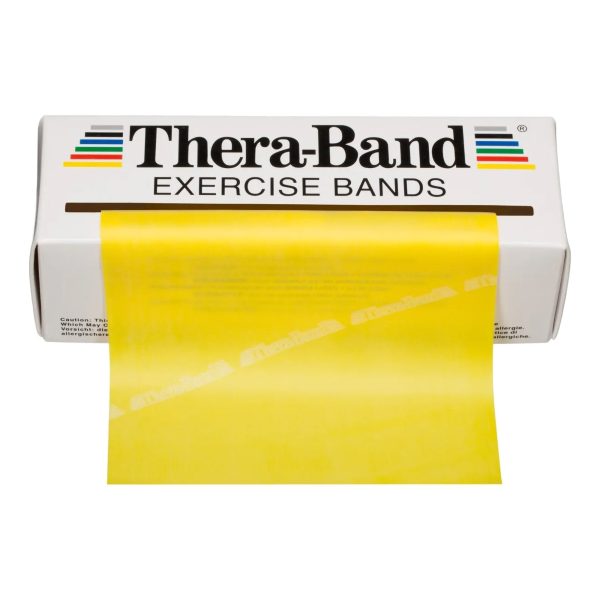 TheraBand Resistance Bands: Yellow 4 -Light, Green 4 -Heavy, Black 6 -X-Heavy, Silver 6 -2X-Heavy, Yellow 6 -Light, Blue 6 -X-Heavy For Cheap - Image 4