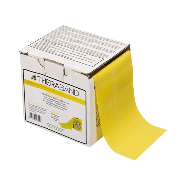 TheraBand Resistance Bands: Yellow 4 -Light, Green 4 -Heavy, Black 6 -X-Heavy, Silver 6 -2X-Heavy, Yellow 6 -Light, Blue 6 -X-Heavy For Cheap