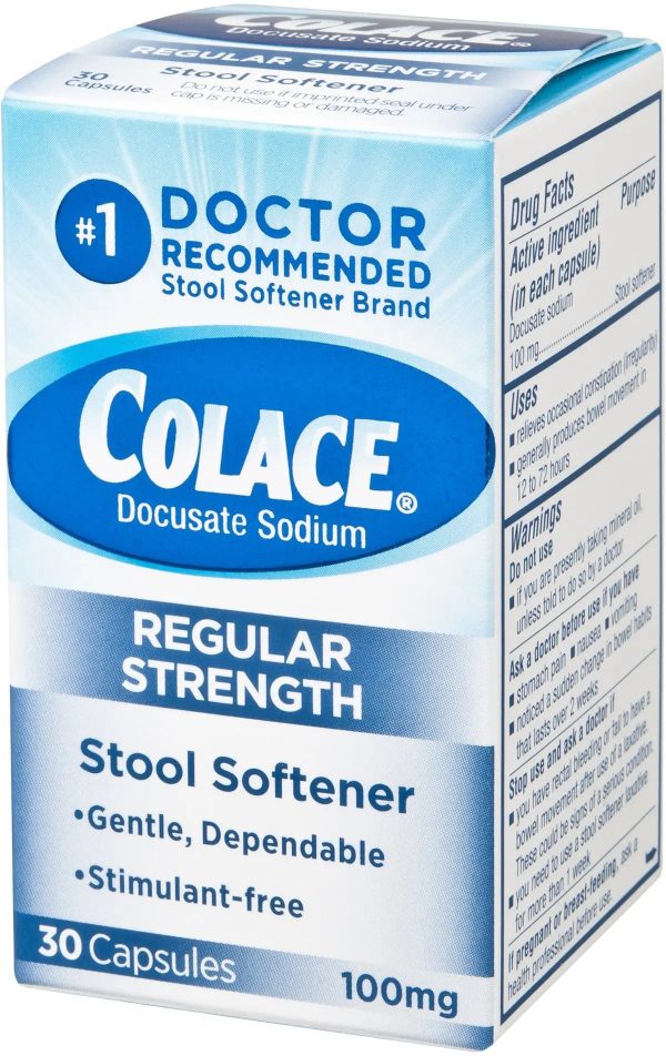 Colace Regular Strength Stool Softener on Sale