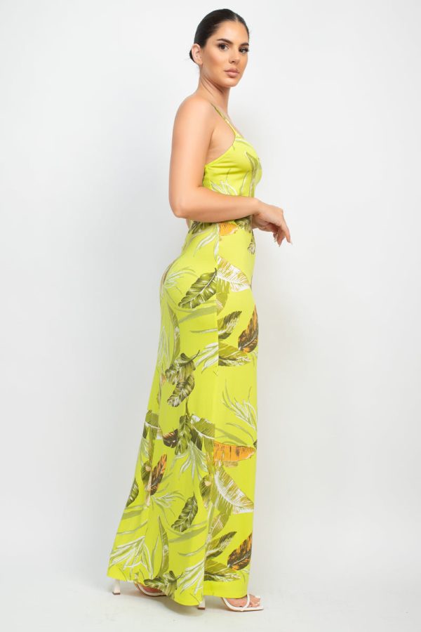Scoop Tropical Print Maxi Dress on Sale - Image 2